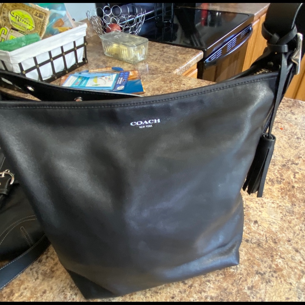 Authentic Leather Coach Purse